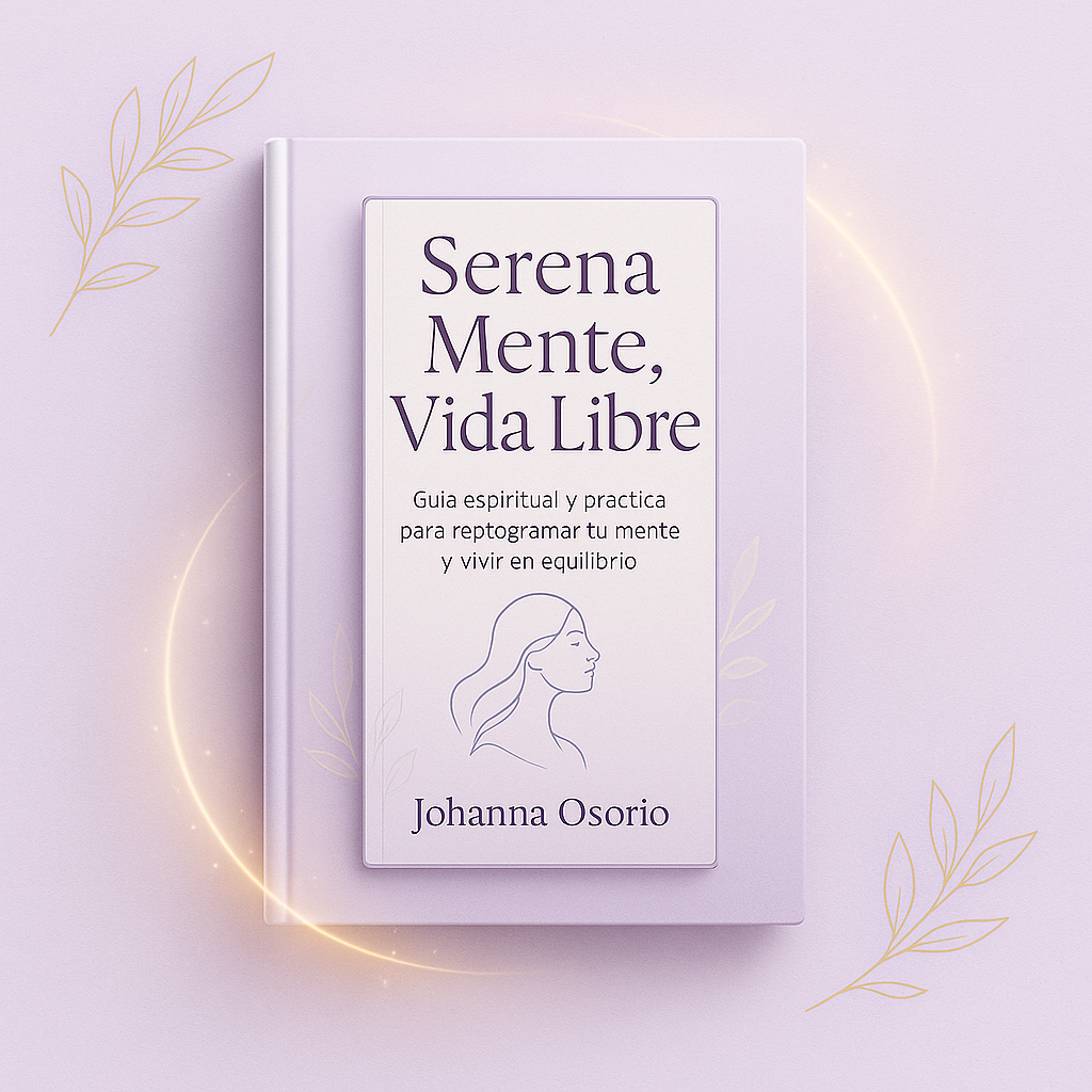 Libro Serena Mente Vida Libre - Portada Minimalista